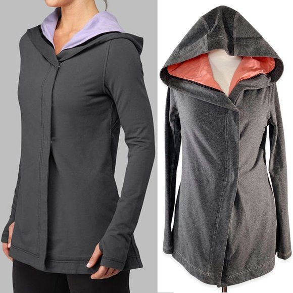 lululemon athletica Sweaters - Lululemon Awareness Wrap with Dip Dye Lining